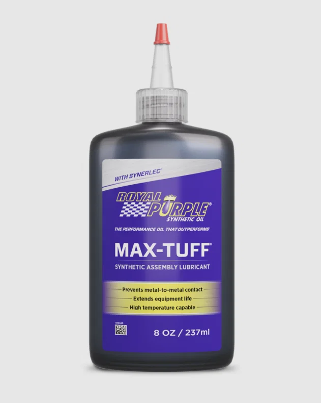 01335 – ROYAL PURPLE Assembly Lube, Single 8 Ounce Bottle Does Not Dissolve In Oil